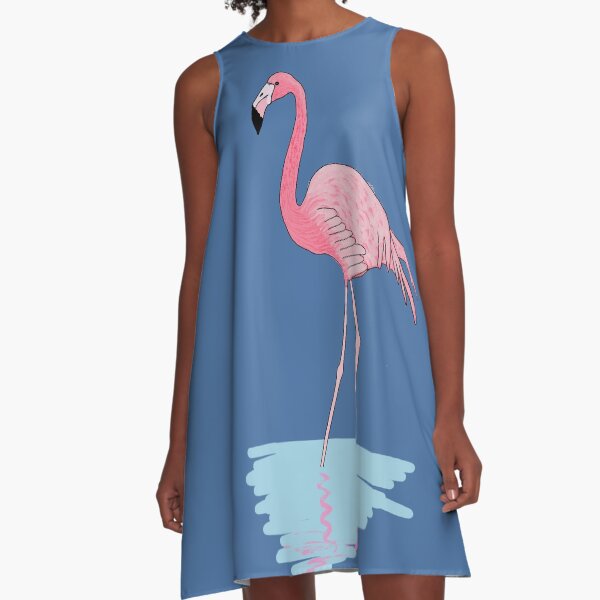 Item preview, Flamingo on Water designed and sold by K Jolly Art .