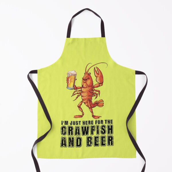 Item preview, Funny I'm Just Here For The Crawfish And Beer designed and sold by RockFireMerch.