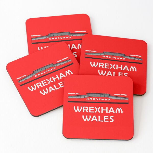 Item preview, Wrexham Wales Football Soccer UK (white text) designed and sold by Bizb.