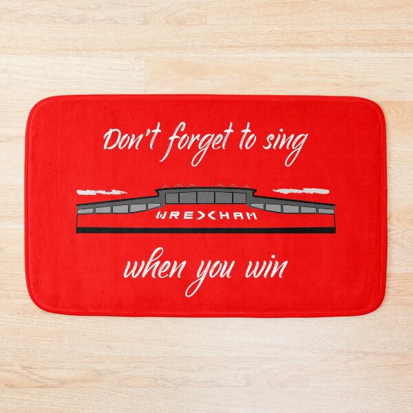 Item preview, Wrexham Wales Football Soccer (white text) designed and sold by Bizb.