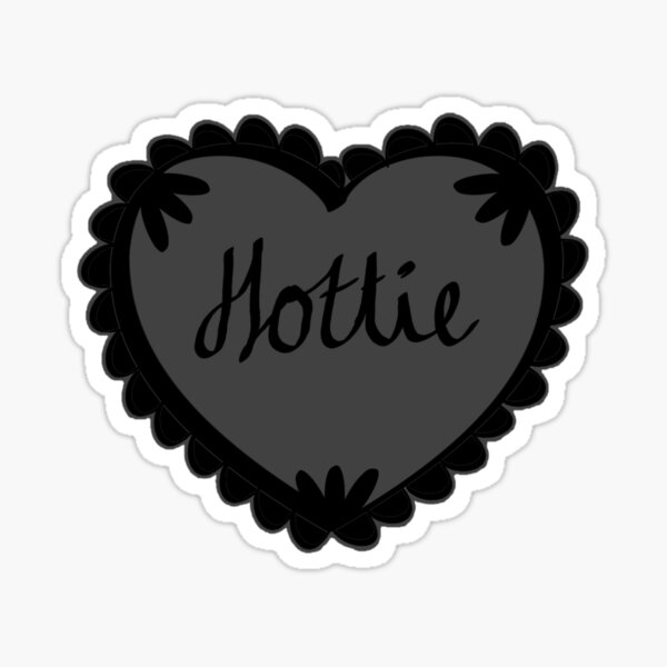 Artikel-Vorschau von Schwarzes Herz - Hottie, designt und verkauft von cherrynat1.
