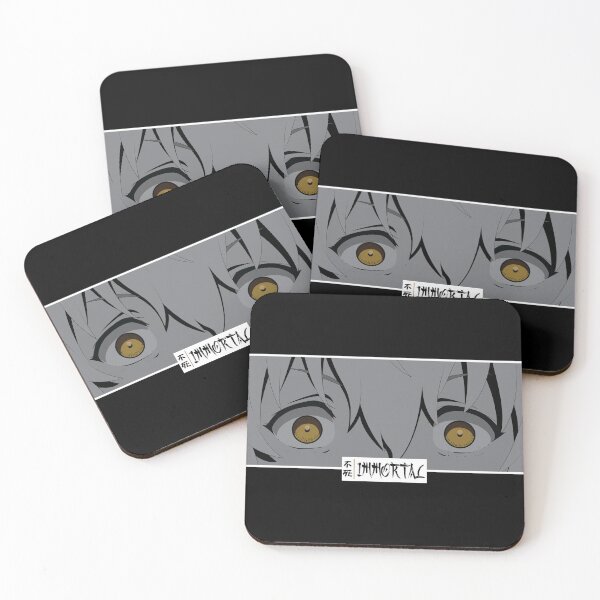 Item preview, Immortal Anime Eyes Monochrome Japanese Cozy Manga designed and sold by Otakurypto.