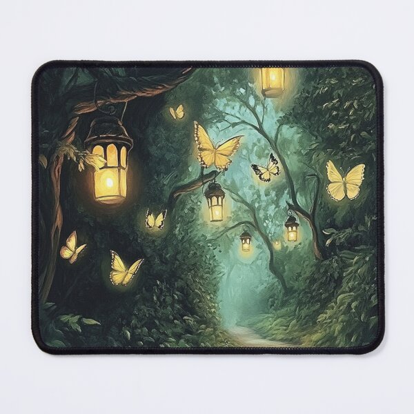 Item preview, Butterfly Lantern Path - Enchanted Forest Magic designed and sold by Creet-Design.