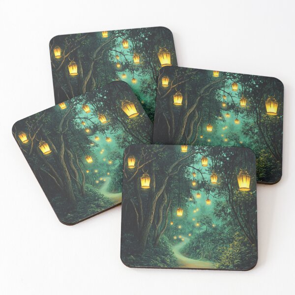 Item preview, Enchanted Forest Path - Lantern Lit Dreams designed and sold by Creet-Design.