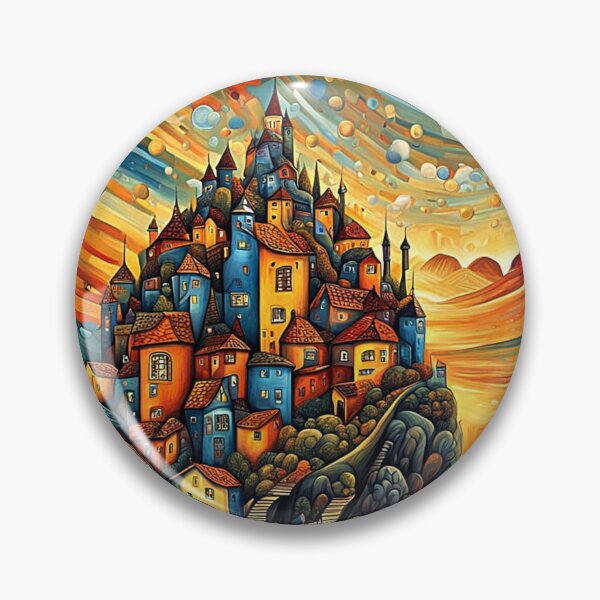 Item preview, Village in fjord 1 designed and sold by George Hutton Hunter.
