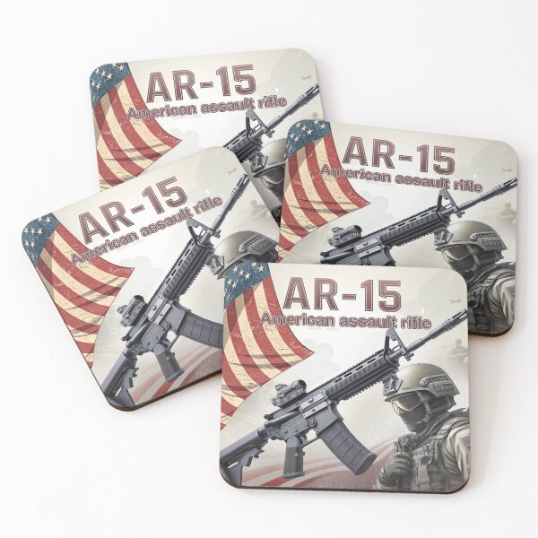 Item preview, American assault rifle designed and sold by alexandr-art.