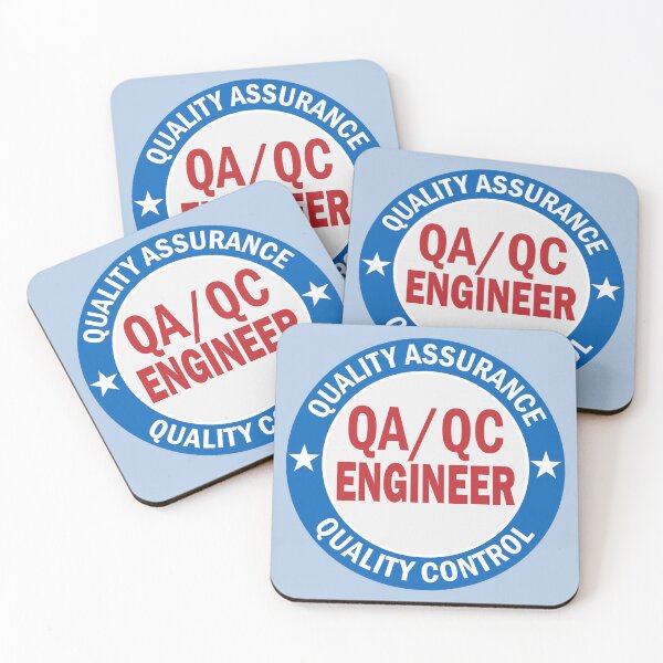 Item preview, Quality Assurance QA and Quality control QC Engineering Art for Engineers designed and sold by Science Engineering Gifts.