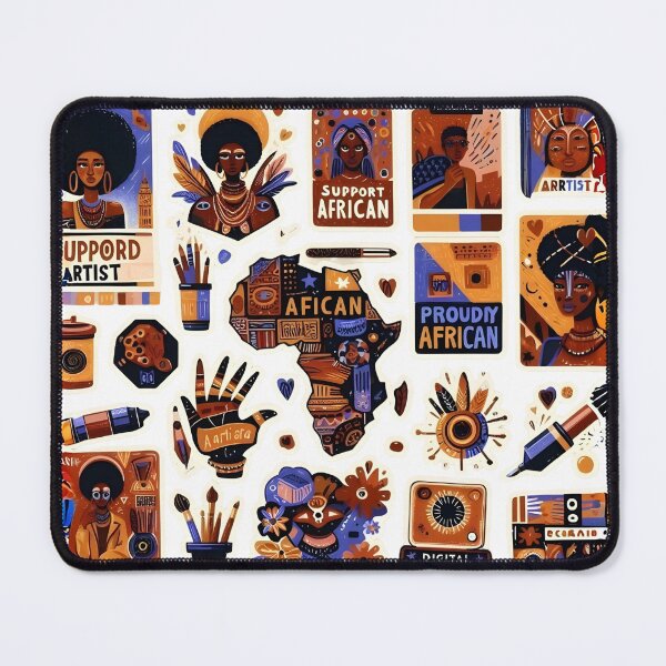 Item preview, African Culture Stickers Bundle designed and sold by DinaMurad.