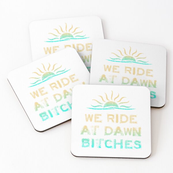 Item preview, We Ride At Dawn Bitches designed and sold by Bizb.