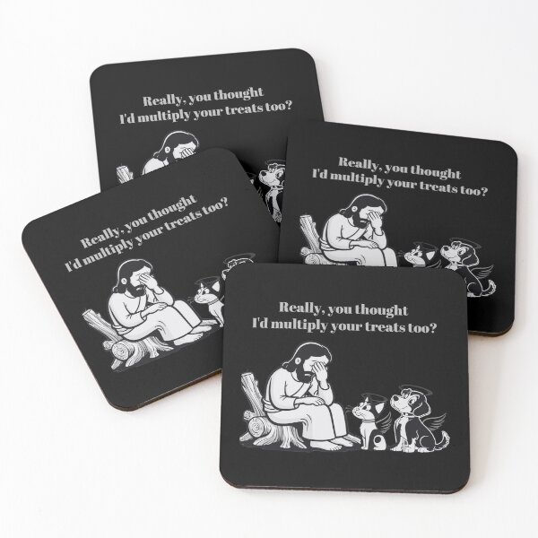 Item preview, Jesus meme.Humorous design.Jesus,cat and dog. designed and sold by JAGA-ALIME.