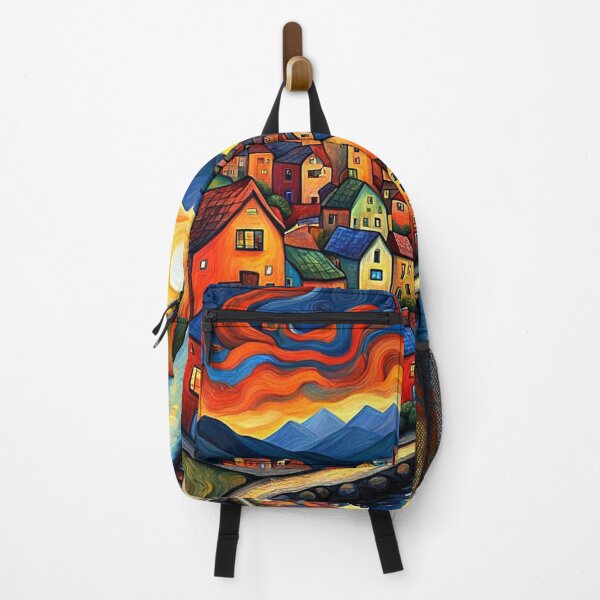 Item preview, Village in fjord 2 designed and sold by George Hutton Hunter.