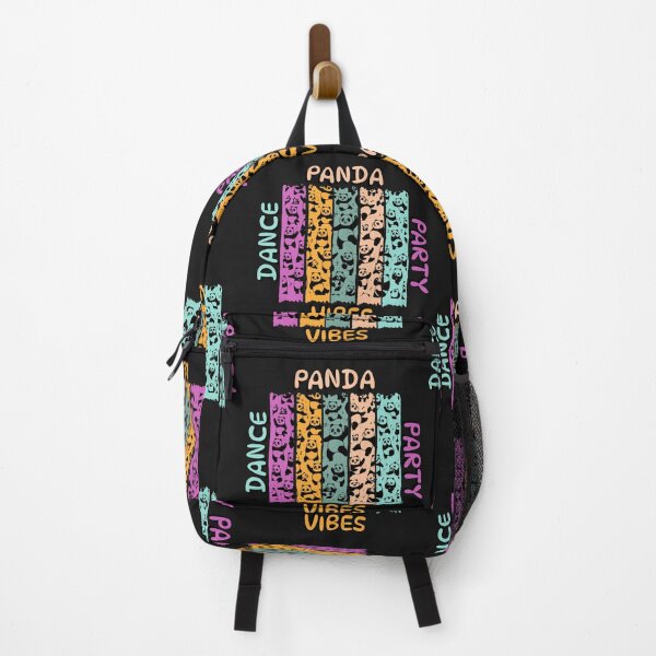 Item preview, Panda Dance Party Vibes Colorful Retro Graphic designed and sold by MoeTiff.