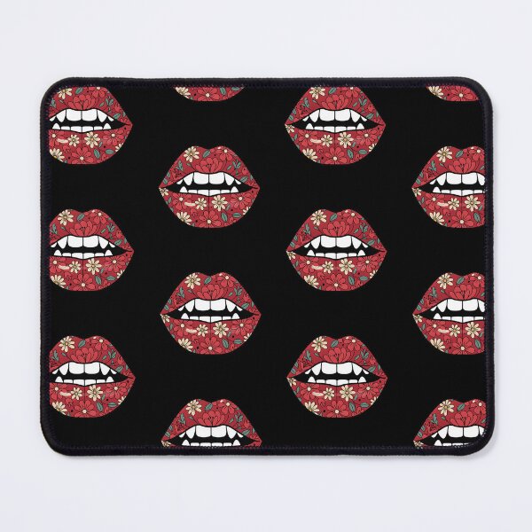 Item preview, Floral Vampire lips designed and sold by Tw1nsAIArt.