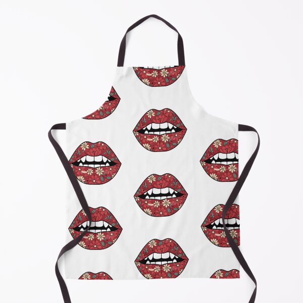 Item preview, Floral Vampire lips designed and sold by Tw1nsAIArt.