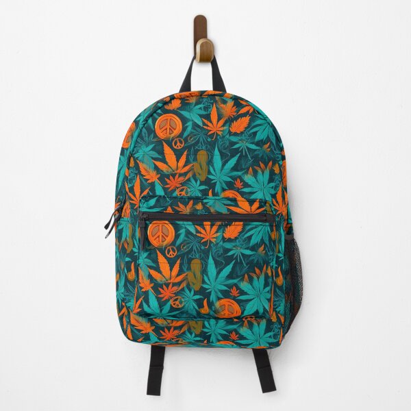Item preview, Cannabis Peace Pattern Green Leaf Vibes designed and sold by MindWave THC.