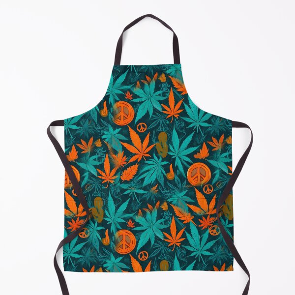 Item preview, Cannabis Peace Pattern Green Leaf Vibes designed and sold by MindWave THC.