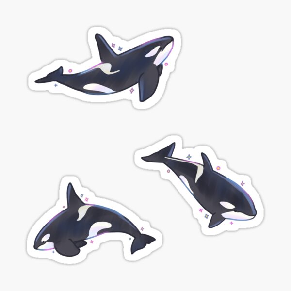 Item preview, Orca whale illustration  designed and sold by Mayarartsy.