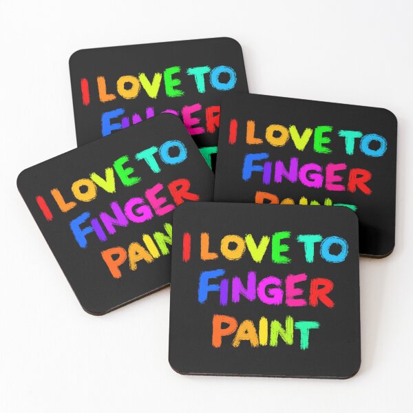 Item preview, I Love To Finger Paint designed and sold by IHateDumplings.