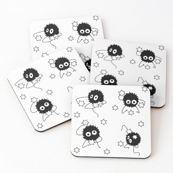 Item preview, soot sprites designed and sold by Kama black&white.