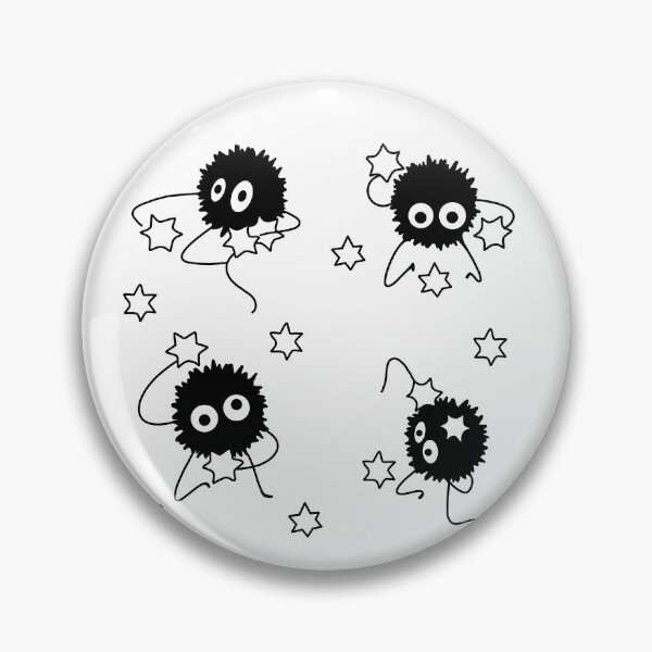 Item preview, soot sprites designed and sold by Kama black&white.