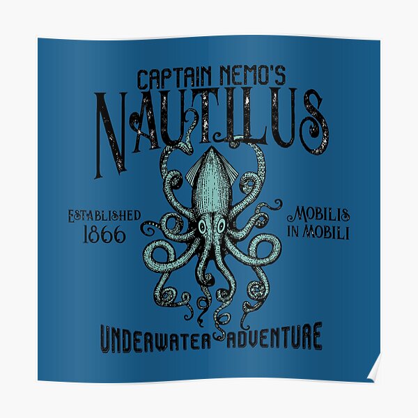 Captain Nemo's Nautilus Poster