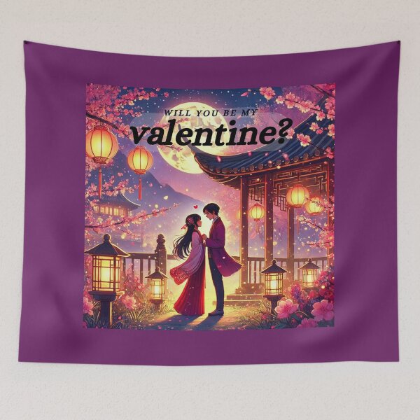 Item preview, "Lanterns of Love: A K-Drama Valentine’s Dream" designed and sold by KMChronicles.