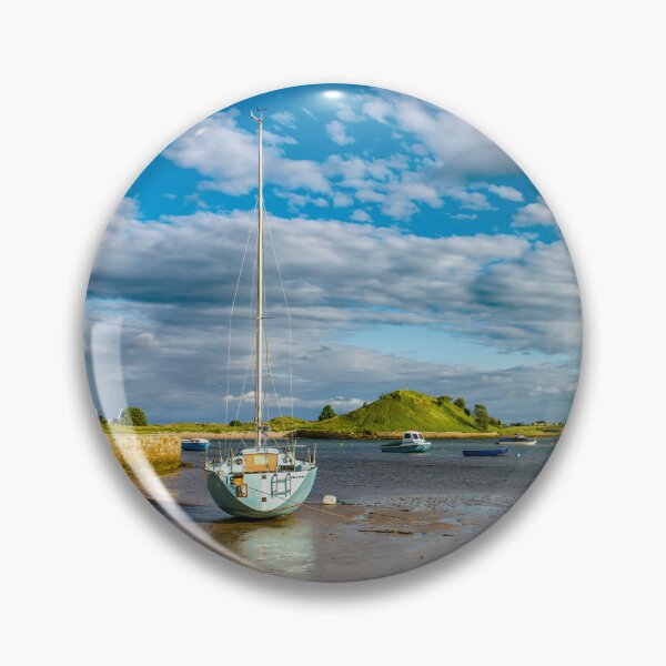 Item preview, Serene Coastal Landscape at Alnmouth with Sailing Boats  designed and sold by David Patterson.