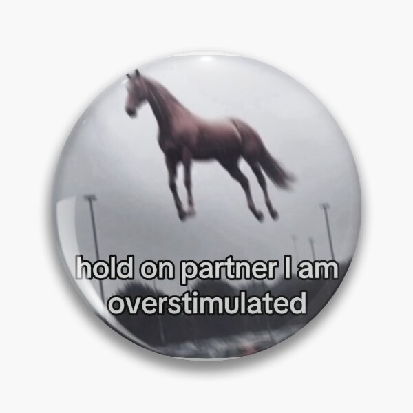 Item preview, Hold on Partner designed and sold by PupandMew.