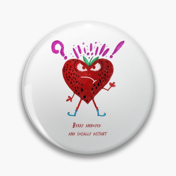 Item preview, Berry annoyed and socially distant designed and sold by NBazilenco.