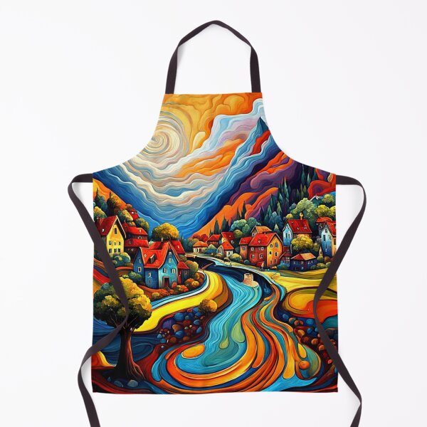 Item preview, Village in fjord 10 designed and sold by George Hutton Hunter.