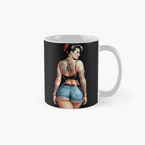 Item preview, Hot Inked Rockabilly Girl designed and sold by VDDDesign.