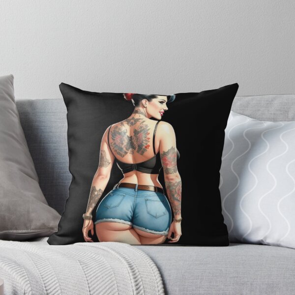 Item preview, Hot Inked Rockabilly Girl designed and sold by VDDDesign.