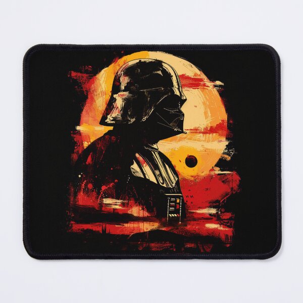 Vista previa del artículo con la obra «Space Wars Alternativa Mi diseño Retro Darth Vintage Vader», diseñado y vendido por Adam Arts.