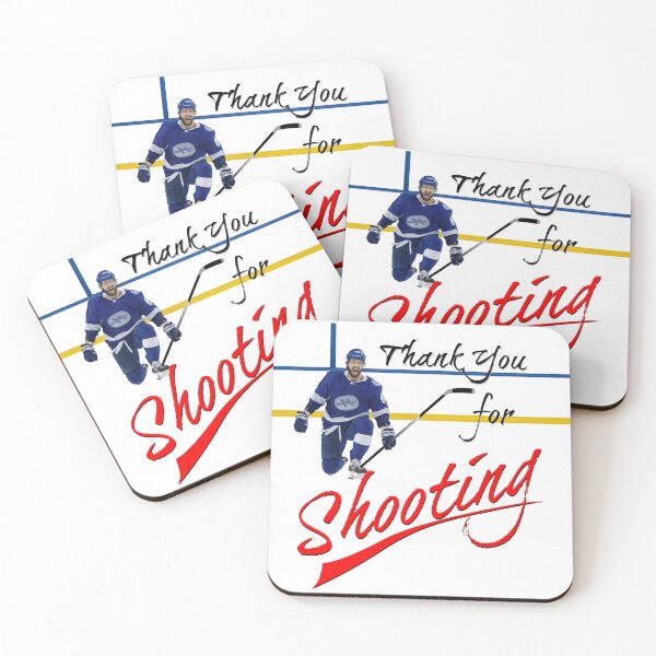 Item preview, Thank You For Shooting! Design for Hockey Fans. designed and sold by Bizb.