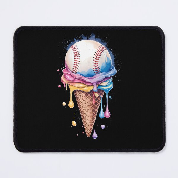 Item preview, Baseball Ice Cream Colorful designed and sold by AniArtPL.