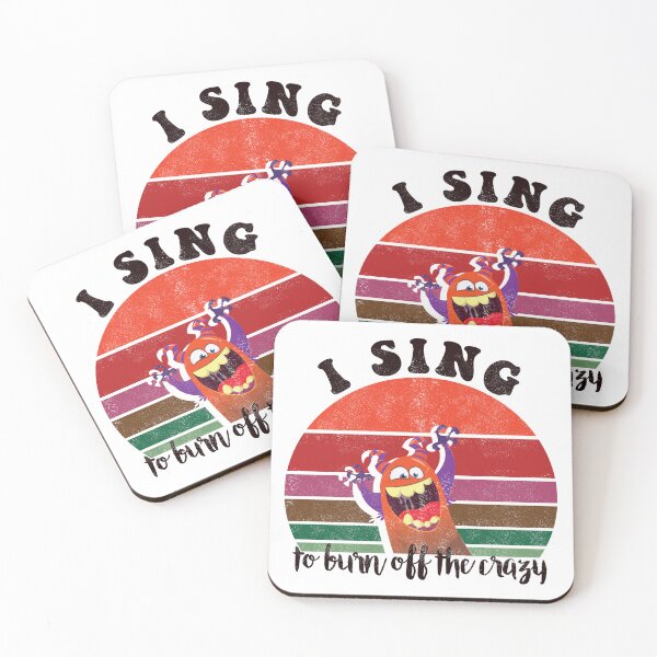 Item preview, I sing to burn off the crazy designed and sold by Line2Rhyme.