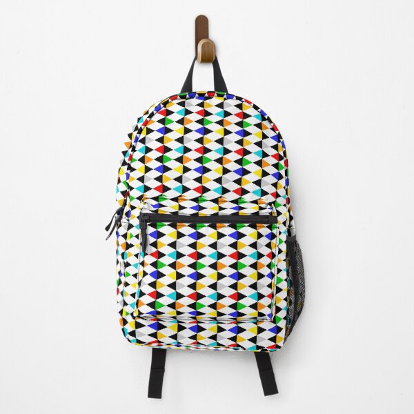 Item preview, Colorful Harlequin Stacked Diamond Pattern designed and sold by QuestingPixel.