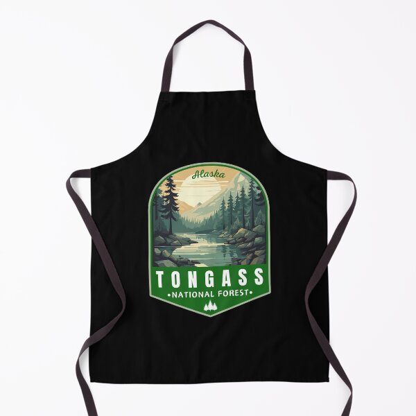 Item preview, Tongass National Forest Alaska USA Travel Art Emblem designed and sold by MaateoDesign.