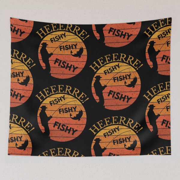 Item preview, Here Fishy Fishy Fishy Funny Gifts For Fishermen designed and sold by I-wanna-T-shirt.