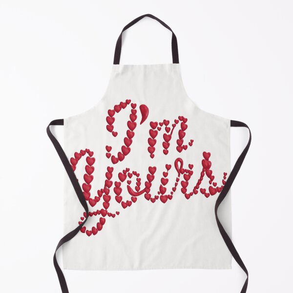 Item preview, I'm Yours | Romantic Heart Calligraphy | Cute Valentines Day designed and sold by InspiredCreatives.