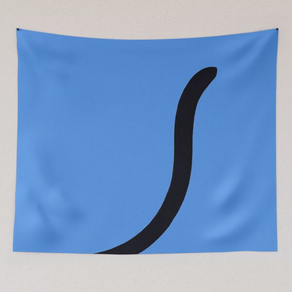 Item preview, Cat Tail (Blue Background) designed and sold by IskandarDesigns.