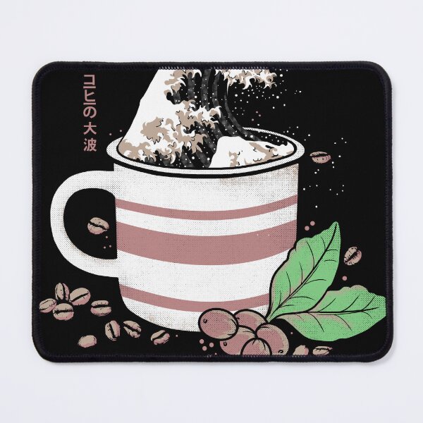 Item preview, The great wave of coffee designed and sold by Eoli Studio.
