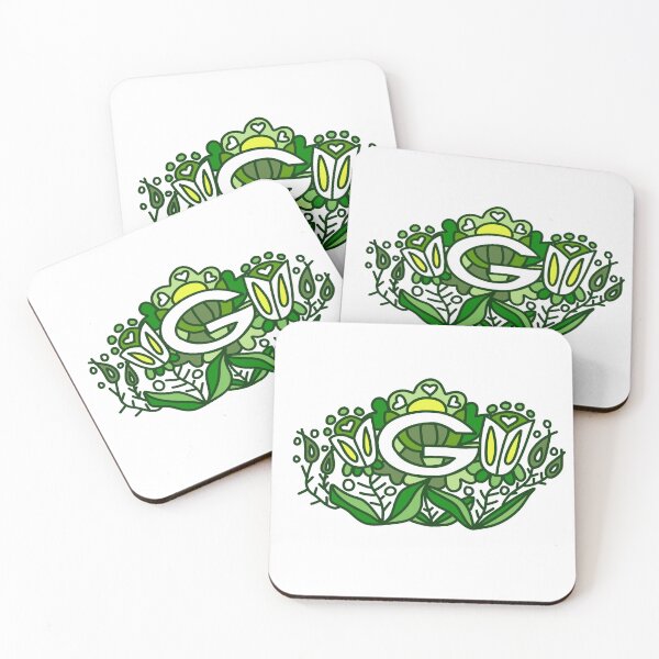 Item preview, Go Floral Green designed and sold by EduTechTrek.