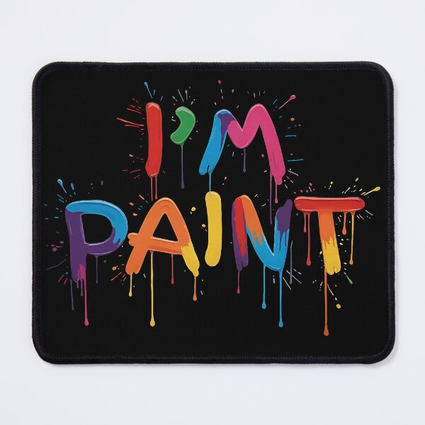 Item preview, I'm Paint - I Love To Finger Paint - I Heart To Finger Paint colors splash designed and sold by SEKAIHUNTER.