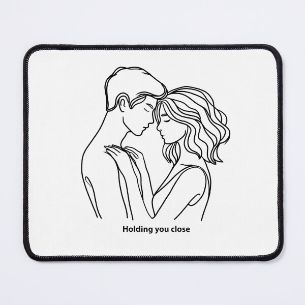 Item preview, Holding you close - Black designed and sold by MaryAura.