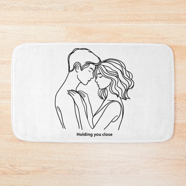 Item preview, Holding you close - Black designed and sold by MaryAura.