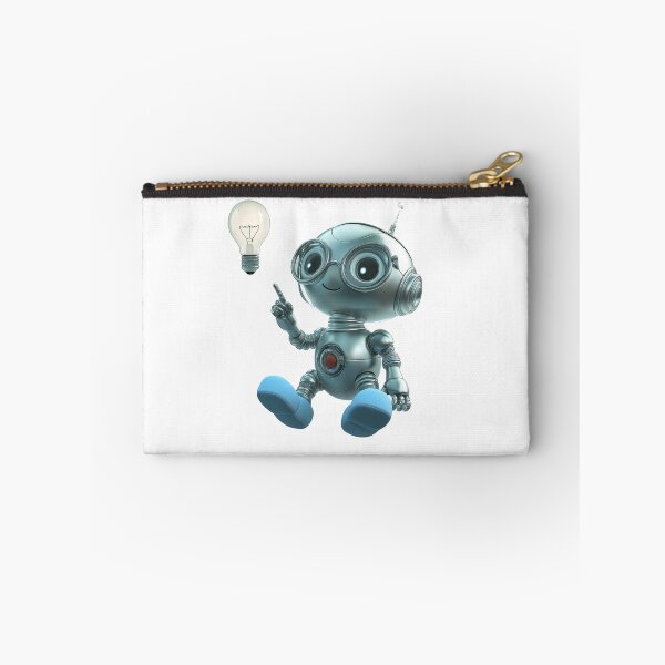 Item preview, Eureka! Cute Tech Robot idea design. No Text Version. designed and sold by Shoot-The-Moon.