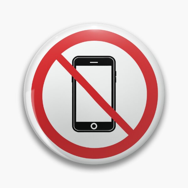 Item preview, No smartphones please designed and sold by Harry Wibier.