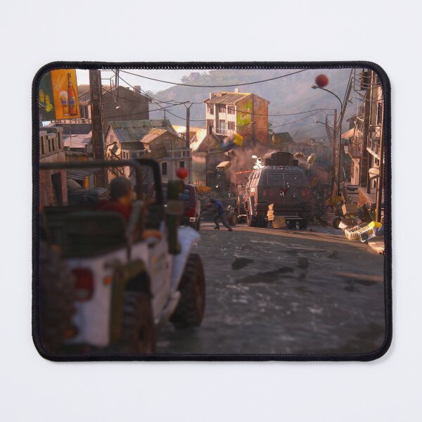 Item preview, Nathan Drake drives a car in Madagascar designed and sold by InGamePics.