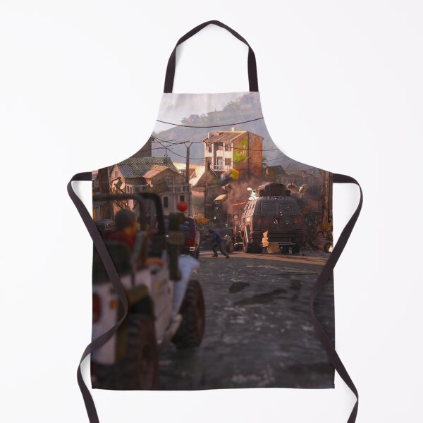 Item preview, Nathan Drake drives a car in Madagascar designed and sold by InGamePics.
